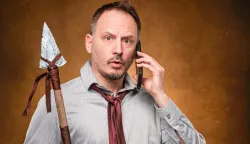 Peđa Gvozdić u Dječjem kazali&scaron;tu Branka Mihaljevića, Pračovjek