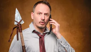 Peđa Gvozdić u Dječjem kazali&scaron;tu Branka Mihaljevića, Pračovjek