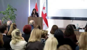 Supruga predsjednika Republike Hrvatske Sanja Musić Milanović u službenom posjetu u Gruziji predstavila je nacionalni projekt Živjeti zdravo