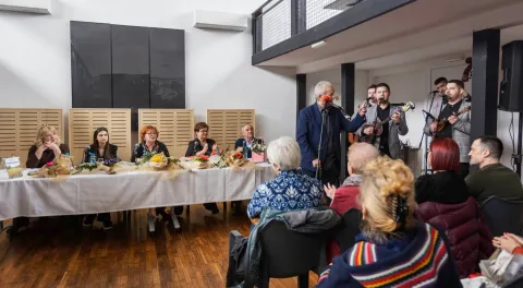 Na promociji &Scaron;okačkog momentafoto: Franjo &Scaron;kegro