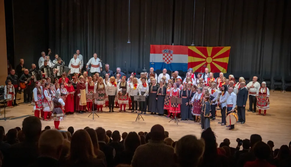 Osijek, 8. 11. 2025., Dan zajednice makedonaca u RH dan zajednice makedonaca; Makedonija; folklor