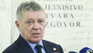 Zagreb, 08.12.2025. - Državno odvjetni&scaron;tvo Republike Hrvatske (DORH) predstavilo je prvi broj svoga časopisa Državno odvjetni&scaron;tvo otvara razgovor (DOOR). Na fotografiji Ivan Turudić. foto HINA/ Lana SLIVAR DOMINIĆ/ lsd