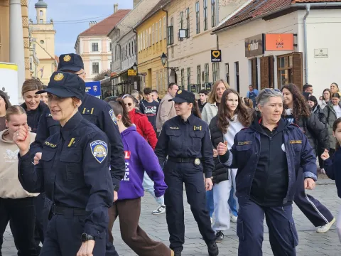 Milijarda ustaje, kampanja u organizaciji PU osječko-baranjske. 13.2.2026.