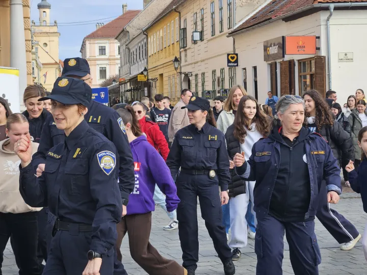 Milijarda ustaje, kampanja u organizaciji PU osječko-baranjske. 13.2.2026.