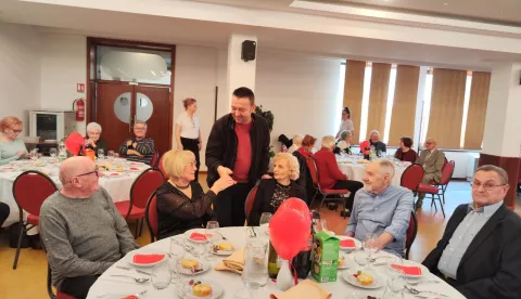 Vukovarski gradonačelnik Marijan Pavliček na proslavi Valetinova za parove s 50 i vi&scaron;e godina braka