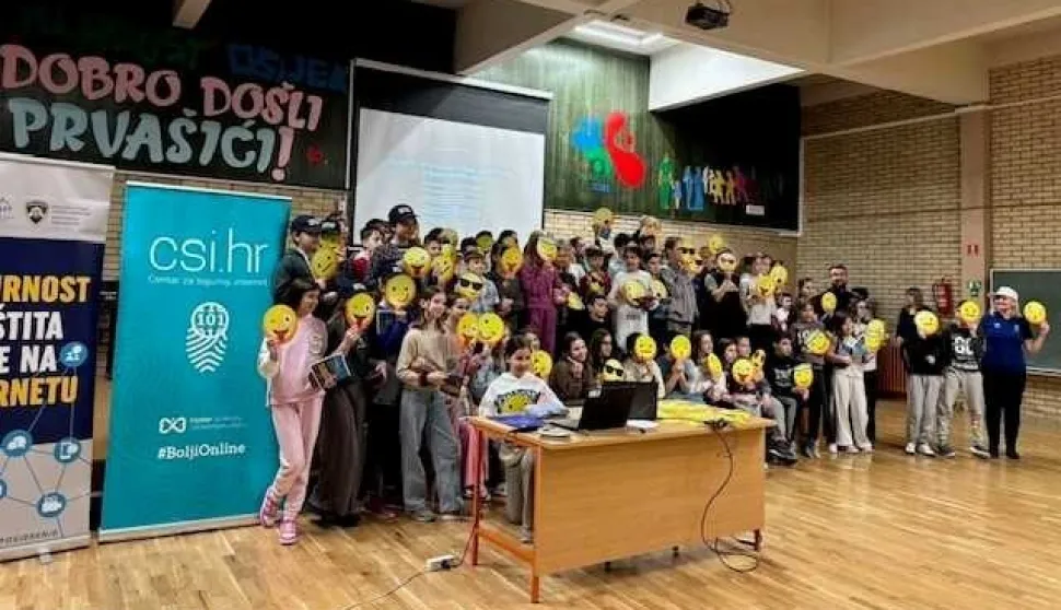 #sigurniONLINE, PU OBŽ, O&Scaron; Mladost, preventivna akcija, sigurnije kori&scaron;tenje interneta, veljača 2026.