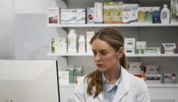 lijekovi ljekarna potro&scaron;nja lijekova farmaceut farmaceutska industrija zdravlje bolest ilustracija freepik