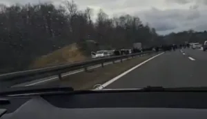 Na autocesti je izbio sukob između članova Torcide i Ultrasa.