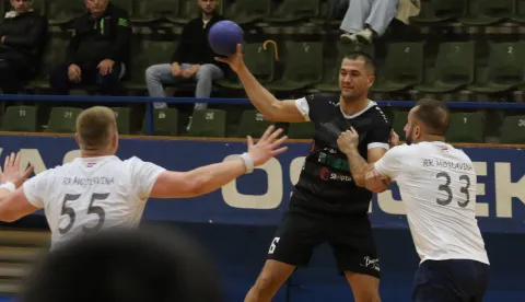 Osijek, 08. 11. 2025, SD Zrinjevac, rukomet, Osijek- Moslavina (Kutina), Paket 24 Premijer liga.snimio GOJKO MITIĆ
