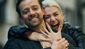 Umjetnička klizačica Olivia Smart i njen partner Jean-Luc Baker