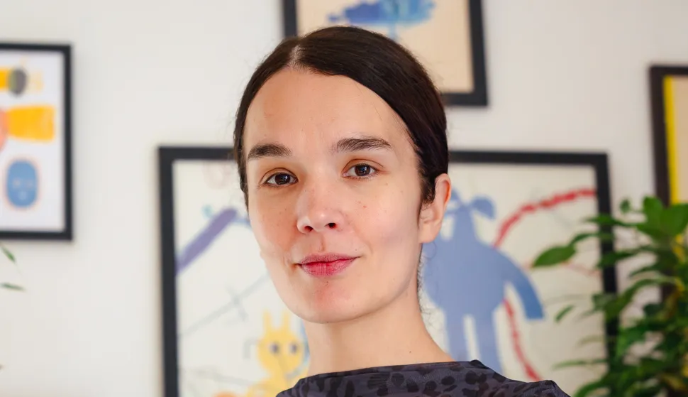 Jelena Oroz, osječka animatorica i docentica na Odsjeku za animirani film Akademije likovnih umjetnosti u Zagrebu 