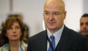 06.12.2025., Zagreb - U hotelu Aristos u Buzinu stranka Dom i nacionalno okupljanje (DOMiNO) odrzala je izvanredni sabor stranke na kojem osim clanova stranke DOMiNO sudjeluju i celnici partnerskih politickih stranaka s kojima se formira zajednicka politicka platforma. Photo: Marko Seper/PIXSELL