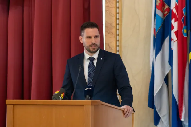 Osijek, 17. 2. 2026., Sjednica Gradskog vijećaIvan Radić; Sjednica; gradsko vijeće; vjećnici