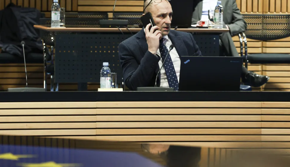 Zagreb, 16.02.2026. - 147. sjednica Vlade RH. Na fotografiji potpredsjednik Vlade i ministar Ivan Anu&scaron;ić. foto HINA/ Lana SLIVAR DOMINIĆ/ lsd