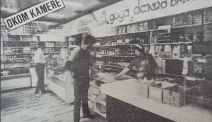 Otvoren dragstor u Osijeku 1987.Bombonijera IPK, korzoGlas Slavonije