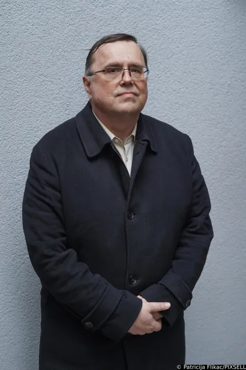 25.03.2025., Zagreb - Robert Baric, profesor na Fakultetu politickih znanosti. Photo: Patricija Flikac/PIXSELL