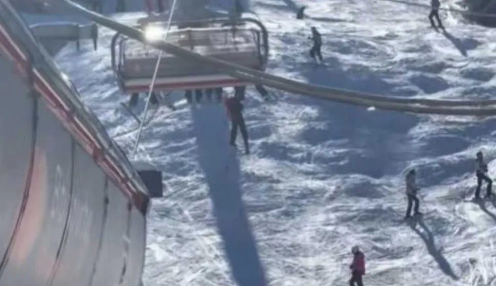 Jahorina, žičara, dijete visi