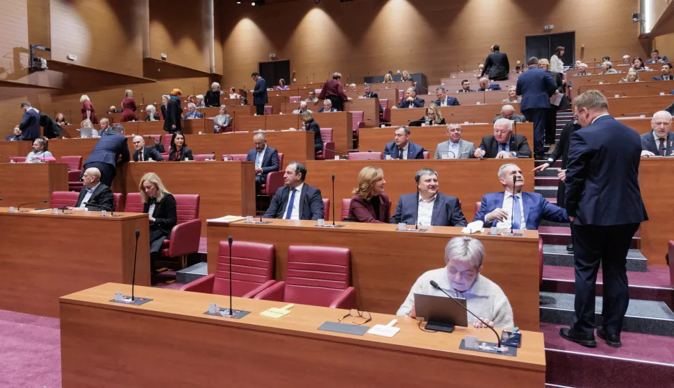 Zagreb, 15.01.2026. - Aktualnim prijepodnevom započela je 9. sjednica Hrvatskog sabora.foto HINA/ Edvard &Scaron;U&Scaron;AK/ es