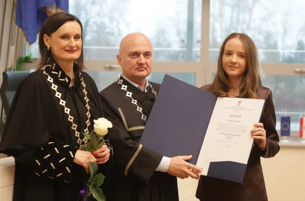 Osijek, 20. 02. 2026., FAZOS, Odjel za kemiju, promocija prvostupnika, promocija magistara, kemija, SNIMIO BRUNO JOBST