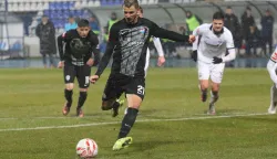 Osijek, 20. 02. 2026, Stadion Gradski Vrt, nogomet, Vukovar - Slaven Belupo, SuperSport HNL25/26, Jakov Puljić (21).snimio GOJKO MITIĆ