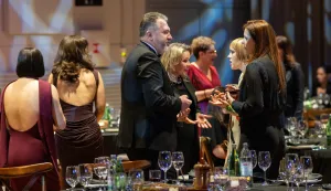 Osijek, 20. 2. 2026., Liječnički bal, Hangar Čepinlijecnicki bal; lijecnici; medicina; bal; sudionici