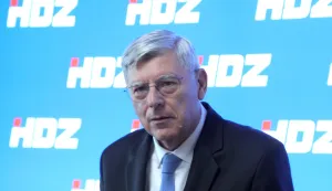 Zagreb.22.4.2025. Zajednička sjednica Predsjedni&scaron;tva i Nacionalnog odbora HDZ-a.Na slici Željko Reiner.foto HINA/ Tomislav Pavlek/ tp