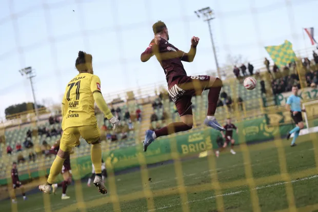 Pula, 21.02.2026. - Utakmica 23. kola HNL-a Istra 1961 - Gorica. foto HINA/ Ante GUDELJ/ ag