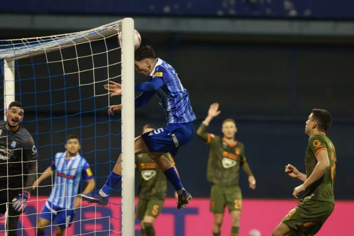 Zagreb, 21.02.2026. - Utakmica 23. kola HNL-a Lokomotiva - Osijek. foto HINA/ Lana SLIVAR DOMINIĆ/ ml