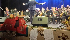 LZD Vila Velebita, Pože&scaron;ki tambura&scaron;ki orkestar, koncert "Pjesmom kroz Slavoniju", Sisak, veljača 2026.