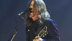 EDITORIAL USE ONLY Dave Grohl of Foo Fighters performing during filming for the Graham Norton Show, at BBC Studioworks 6 Television Centre, Wood Lane, London, to be aired on BBC One on Friday evening. Picture date: Thursday February 19, 2026. Picture credit: Jas Lehal/PA Media Assignments Photo: Jas Lehal Media Assignments/PRESS ASSOCIATION