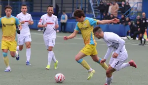 Bijelo Brdo, 21. 02. 2026, Stadion u Bijelom Brdu, nogomet, BSK - Dugopolje, SuperSport Prva NL 25/26. snimio GOJKO MITIĆ