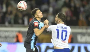 Split.22.02.2026. Utakmica 22. kola HNL-a Hajduk - Rijeka. foto HINA/ Mario STRMOTIĆ/ms 