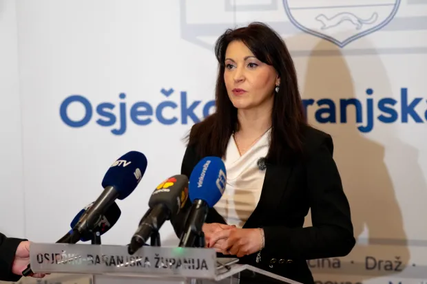 Osijek, 23. 2. 2026., Tribina Civilne za&scaron;titeNata&scaron;a Trami&scaron;ak; civilna za&scaron;tita; tribina; za&scaron;tita