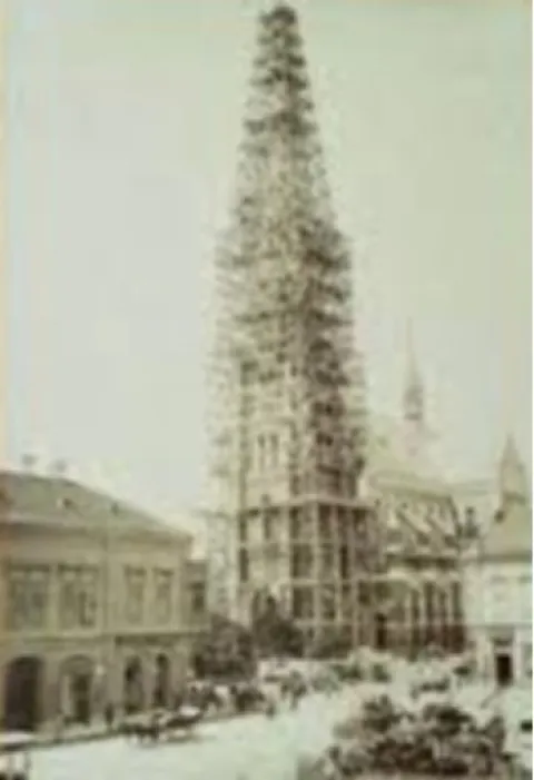 Tko se prvi popeo na sam vrh osječke konkatedrale?