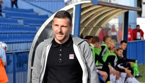 sport...vinkovci...15.10.2022.1. nl 2022/23 - 10. kolo; cibalia - dugopolje- tomislav radotic, trener hnk cibalia;foto Gordan Panić