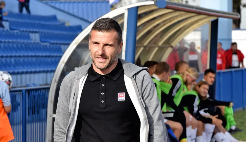 sport...vinkovci...15.10.2022.1. nl 2022/23 - 10. kolo; cibalia - dugopolje- tomislav radotic, trener hnk cibalia;foto Gordan Panić