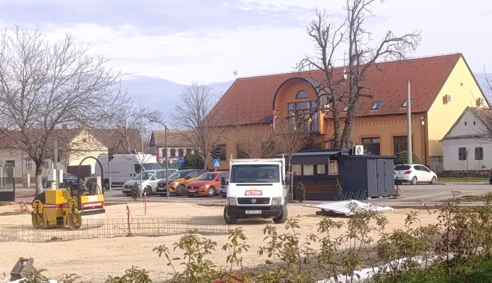 Gradili&scaron;te trga i parka foto: Marija Le&scaron;ić Omerović