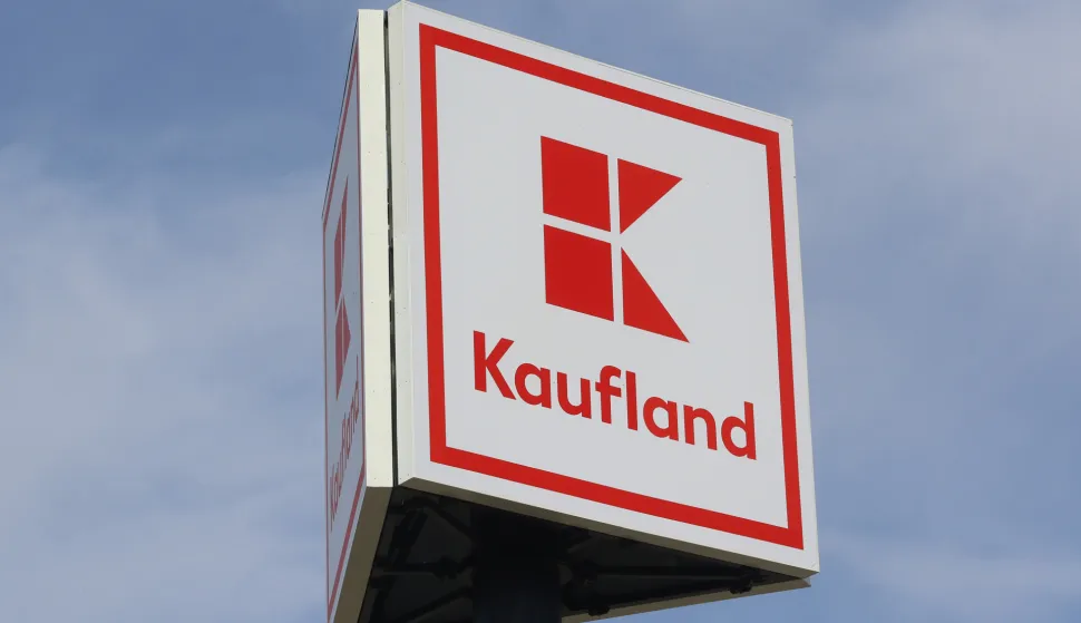 Osijek, 14. 10. 2025, Kaufland Retfala, obilazak Kauflanda pred sutra&scaron;nje otvorenje. Reklama, logo, ilustracija.snimio GOJKO MITIĆ