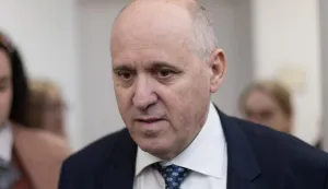 Zagreb, 26.1.2026 - Potpredsjednik Vlade i ministar prostornoga uređenja, graditeljstva i državne imovine Branko Bačić obi&scaron;ao je gradili&scaron;ta poslijepotresne obnove u centru Zagreba.Foto Hina/ Dario GRZELJ/ dag