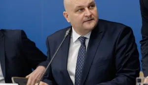 Zagreb, 05.02.2026. - Ministar gospodarstva Ante &Scaron;u&scaron;njar održao je 1. sastanak stručne radne skupine za izradu prijedloga Nacionalnog plana za razvoj industrije za razdoblje od 2027. &ndash; 2034. godine i Akcijskog plana za provedbu Nacionalnog plana.Na fotografiji Ante &Scaron;u&scaron;njar.foto HINA/ Edvard &Scaron;U&Scaron;AK