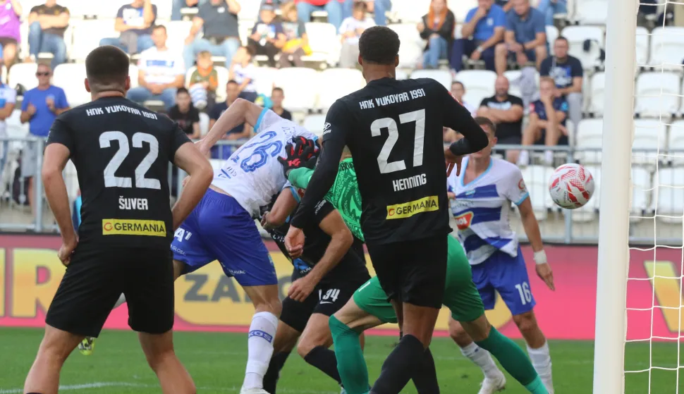 Osijek, 14. 09. 2025, Opus Arena, nogomet, Osijek - Vukovar 1991, SuperSport HNL 25/26. Luka Jelinić (26).snimio GOJKO MITIĆ