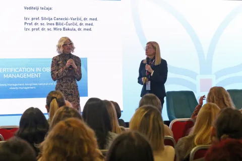 Osijek, 26. 02. 2026, Hotel Osijek. Otvaranje 13. hrvatskog endokrinolo&scaron;kog kongresa. Prof. dr. sc. Silvija Canecki - Varžić.snimio GOJKO MITIĆ