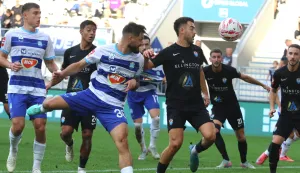 Osijek, 14. 09. 2025, Opus Arena, nogomet, Osijek - Vukovar 1991, SuperSport HNL 25/26. David Čolnić (38)snimio GOJKO MITIĆ