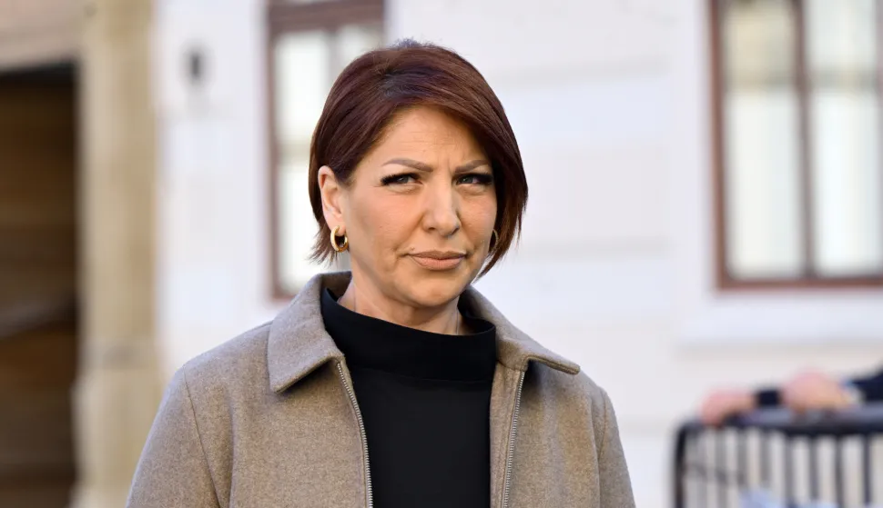 25.02.2026. Zagreb - Nezavisna zastupnica i biv&scaron;a SDP-ovka Bo&scaron;ka Ban je na dana&scaron;anjem sastanku većine predstavljena kao nova članica koalicije. Photo: Neva Zganec/PIXSELL