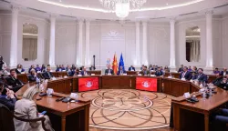 Svečano potpisivanje ugovora Sportskih igara mladih u Sjevernoj MakedonijiUSTUPLJENA FOTOGRAFIJA