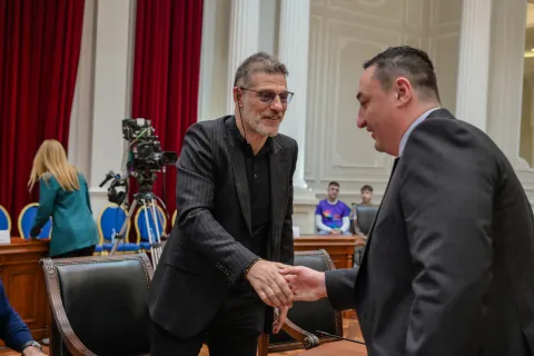 Svečano potpisivanje ugovora Sportskih igara mladih u Sjevernoj MakedonijiUSTUPLJENA FOTOGRAFIJA