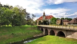 Valpovo, valpovački dvorac najveća je prepoznatljivost Valpovačkog vlastelinstva, srpanj 2022. 