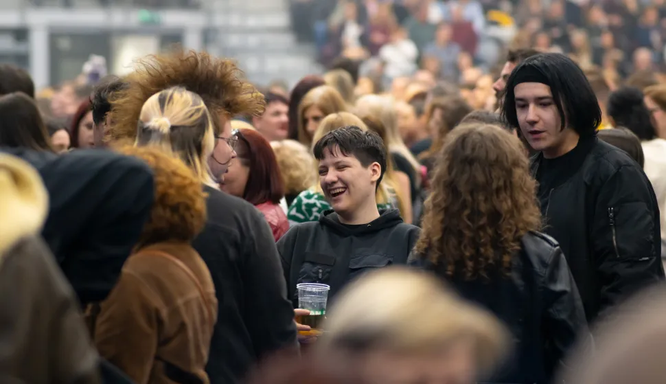 Osijek, 28. 2. 2026., Parni valjak koncert, Gradski vrtparni valjak; koncert; glazba; kultura; rock; posjetitelji