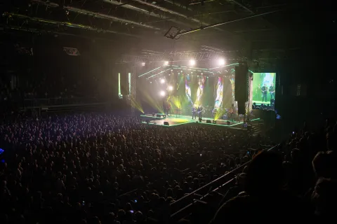 Osijek, 28. 2. 2026., Parni valjak koncert, Gradski vrtparni valjak; koncert; glazba; kultura; rock