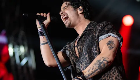 Osijek, 28. 2. 2026., Parni valjak koncert, Gradski vrtIgor Drvenkar; parni valjak; koncert; glazba; kultura; rock